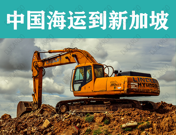 挖掘机到新加坡