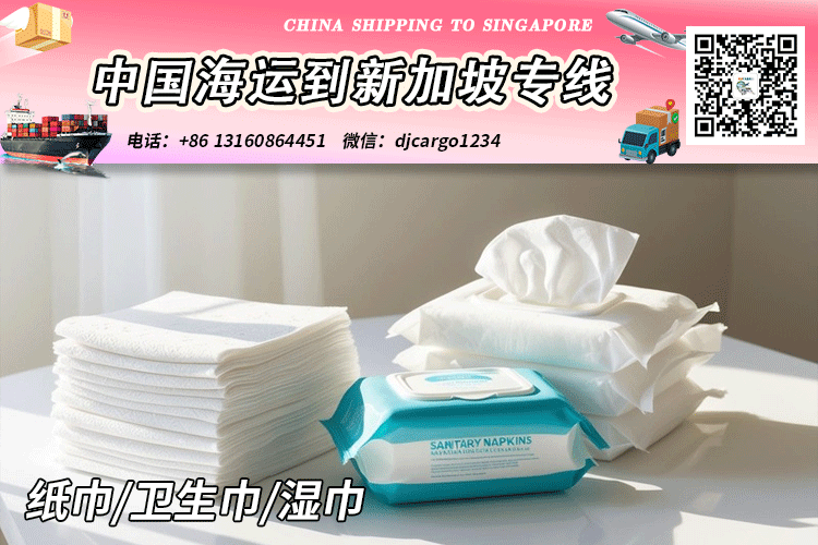 湿巾海运整柜到新加坡