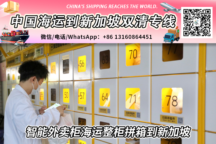智能外卖柜海运整柜拼箱到新加坡双清含税到门-递接小詹 智能外卖柜海运整柜拼箱到新加坡双清含税到门-递接小詹